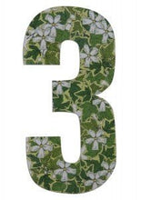 Ivy Design 17cm Wheelie Bin Number - Pack of 3 - wheeliebinnumbers.net